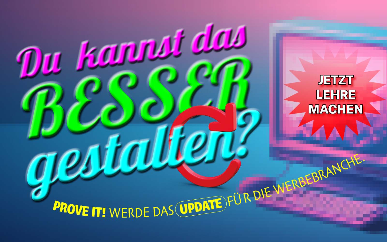 Werde das Update in der Medienbranche